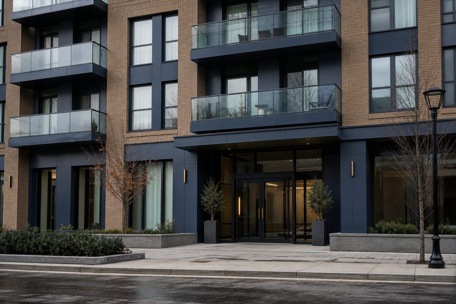 Apartment in a managed block